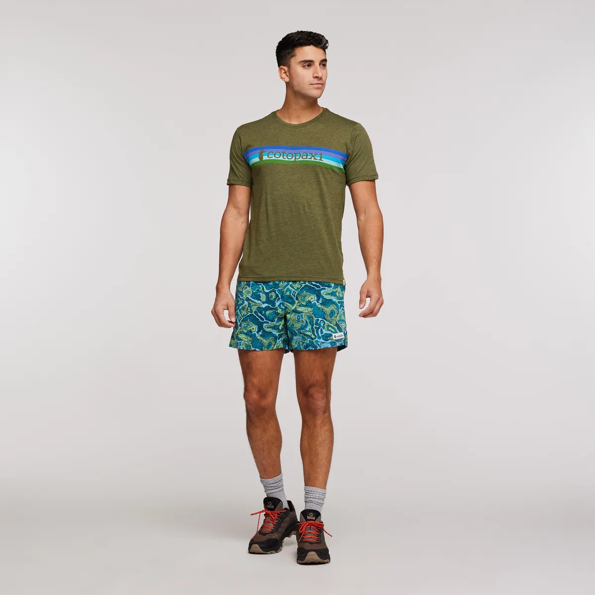 Cotopaxi On The Horizon t-shirt homme imprimé sunset