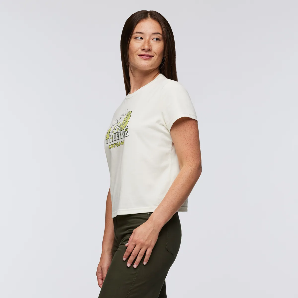 Cotopaxi Terra t-shirt femme Bone coton bio