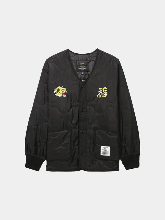 Alpha Industries UNFRM Tiger Liner veste noir matelasse