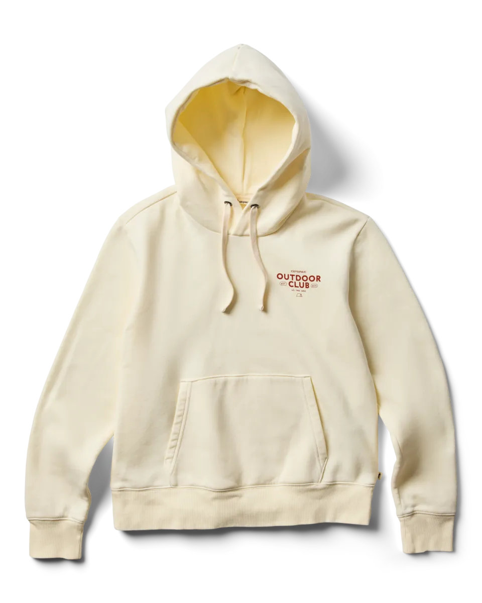Cotopaxi Outdoor Club Hoodie sweat femme molleton Bone