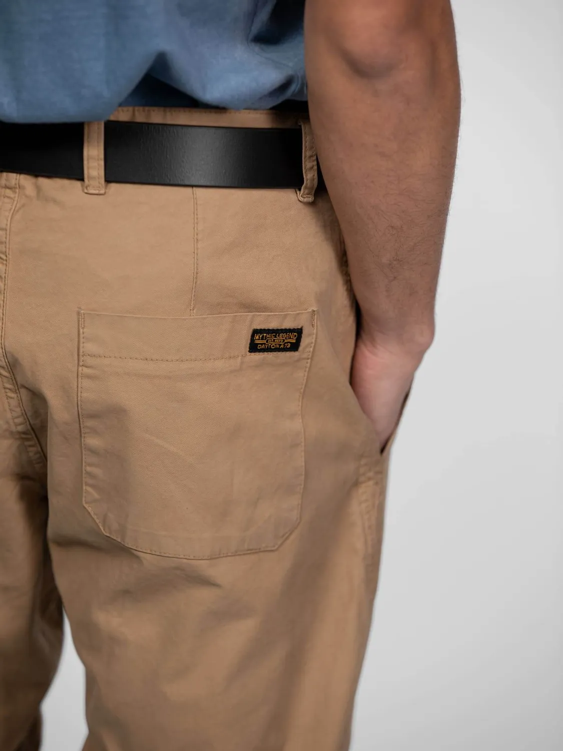 Daytona Auden pantalon worker homme beige twill coupe droite