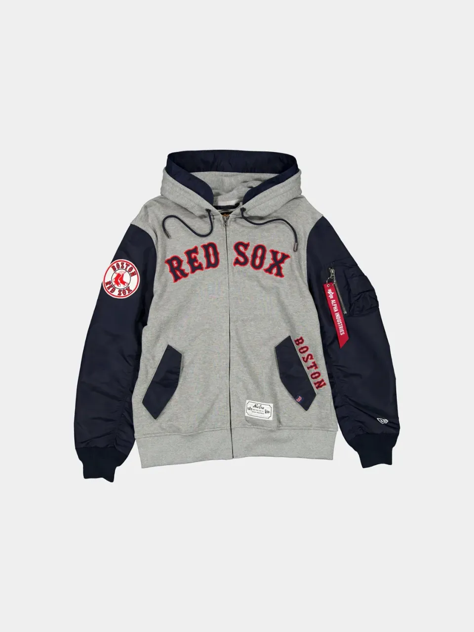 Alpha Industries MA-1 Boston Red Sox sweat navy zip