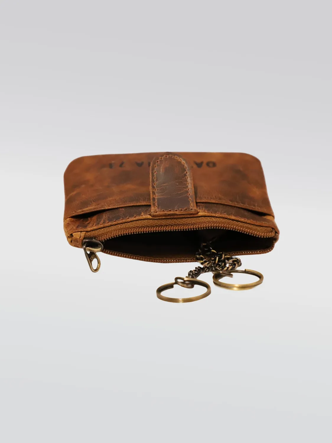 Daytona M23 porte-monnaie cuir vachette brun