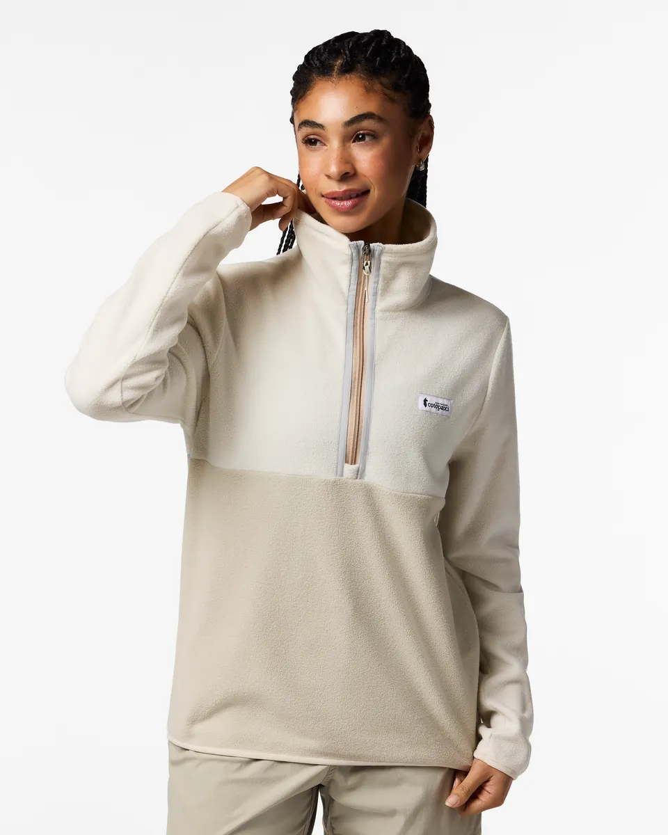 Cotopaxi Amado pull polaire femme Surf demi-zip