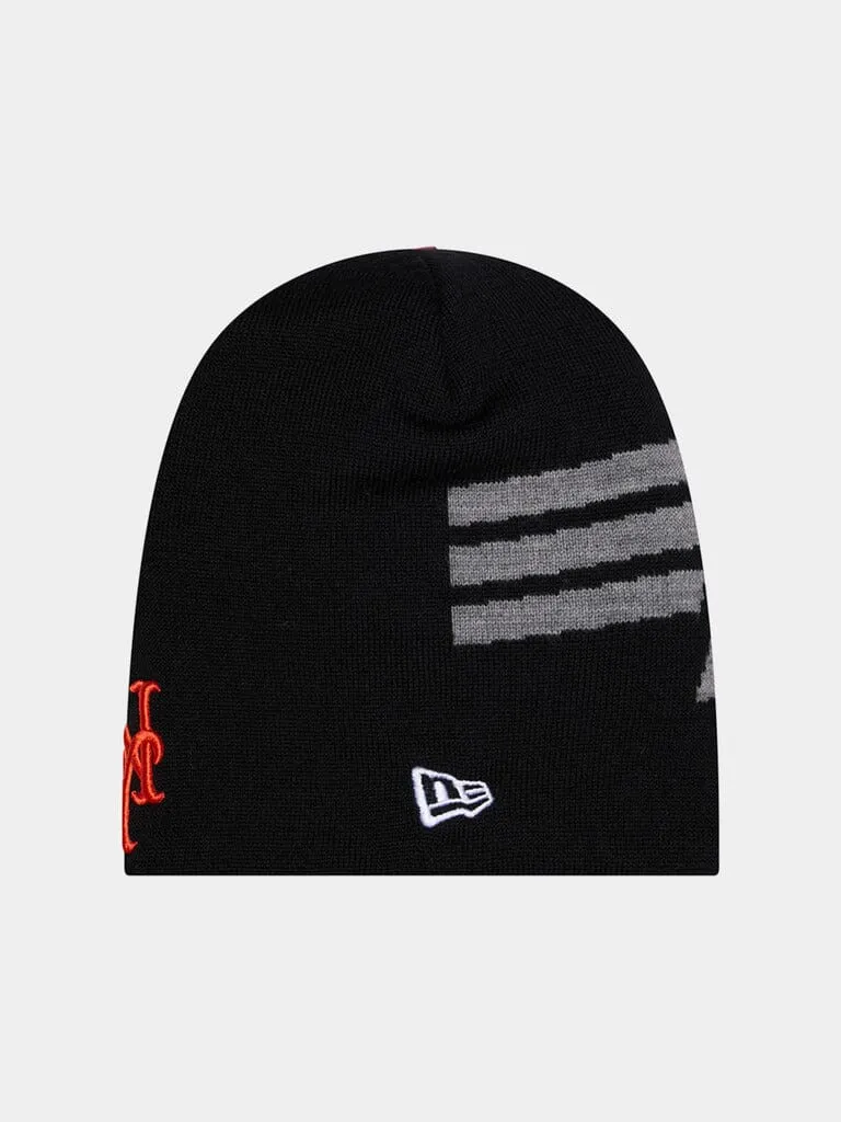 Alpha Industries New York Mets x New Era Bonnet laine noir