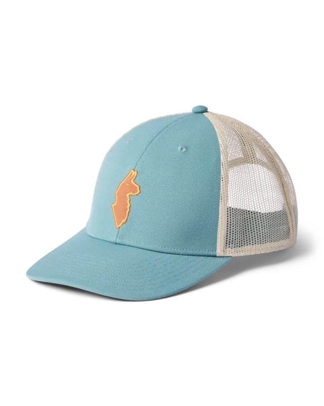 Cotopaxi Llama casquette trucker Everglade recyclée