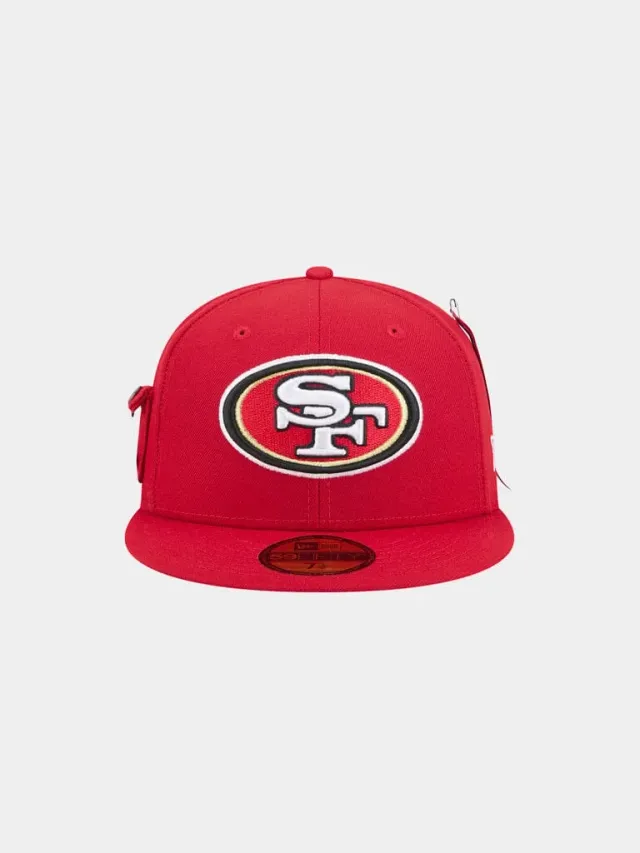 Alpha Industries 59Fifty 49ers Casquette Fitted Scarlet