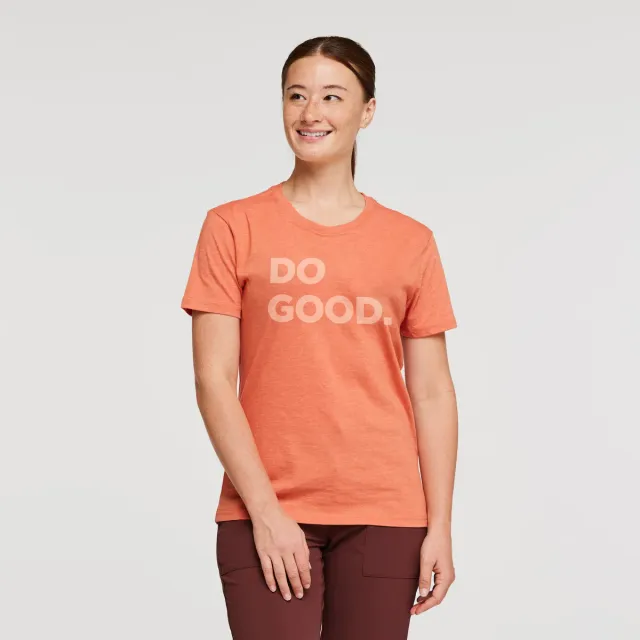 Cotopaxi Do Good t-shirt femme Saltwater bio