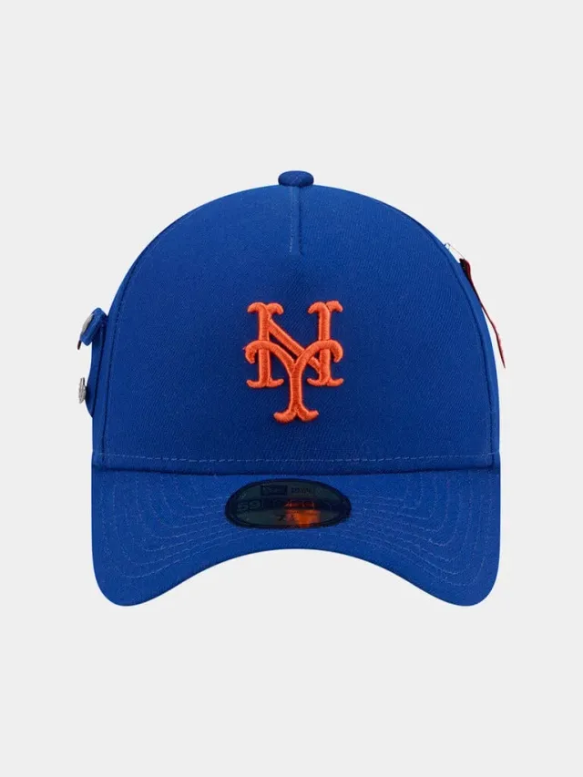 Alpha Industries 59Fifty Mets casquette fitted bleu royal rigide