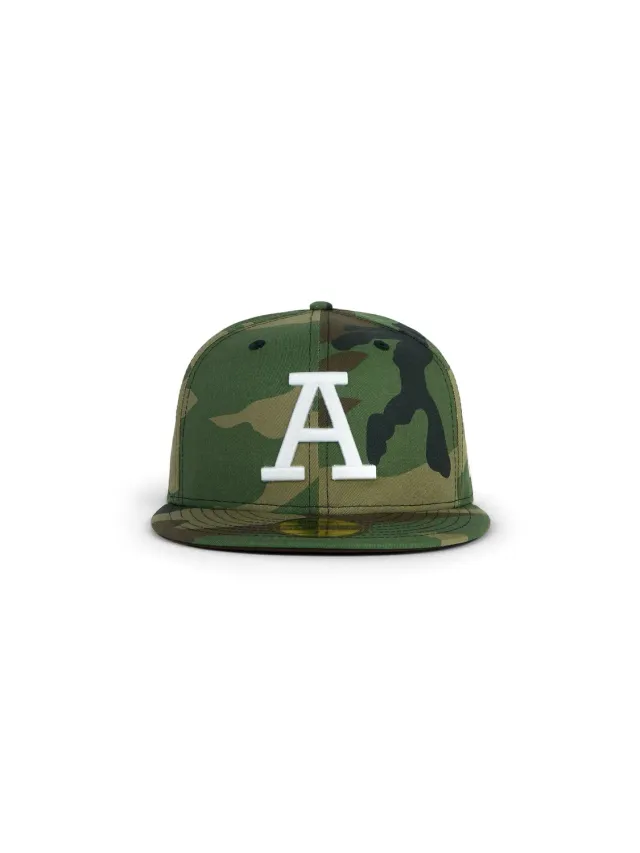 Alpha Industries 59Fifty Collegiate casquette camo fitted