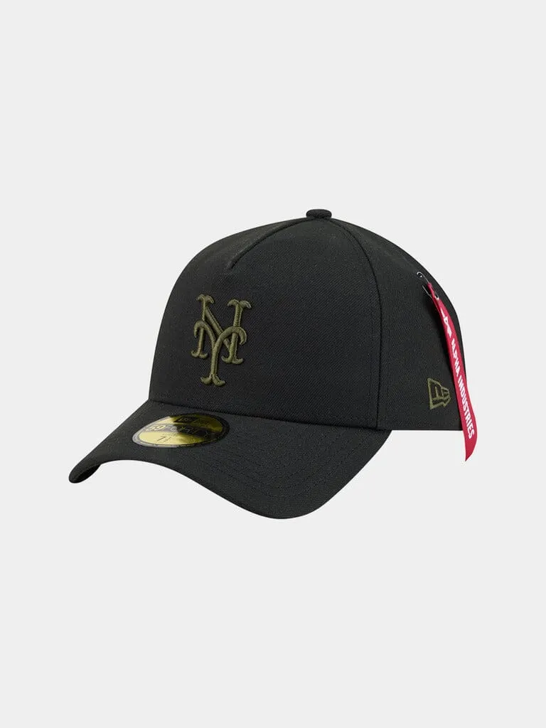 Alpha Industries Mets x New Era 59FORTY casquette fitted Noir