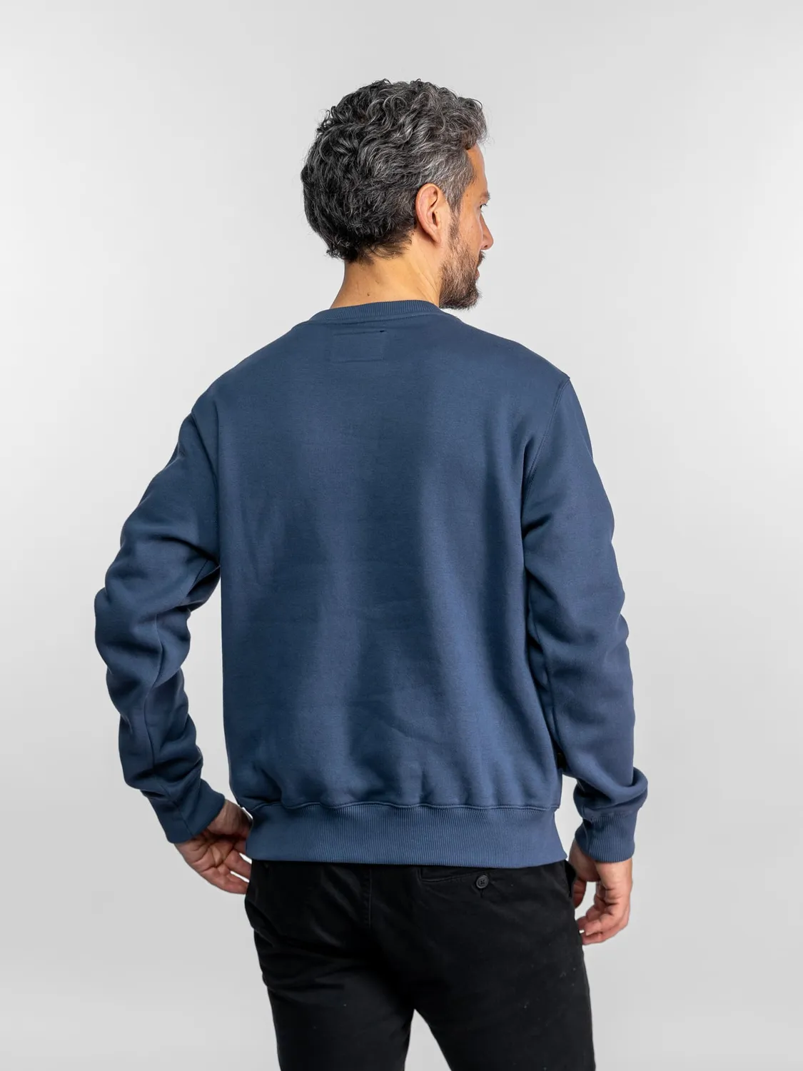 Daytona Monterey sweat moto molleton vintage blue