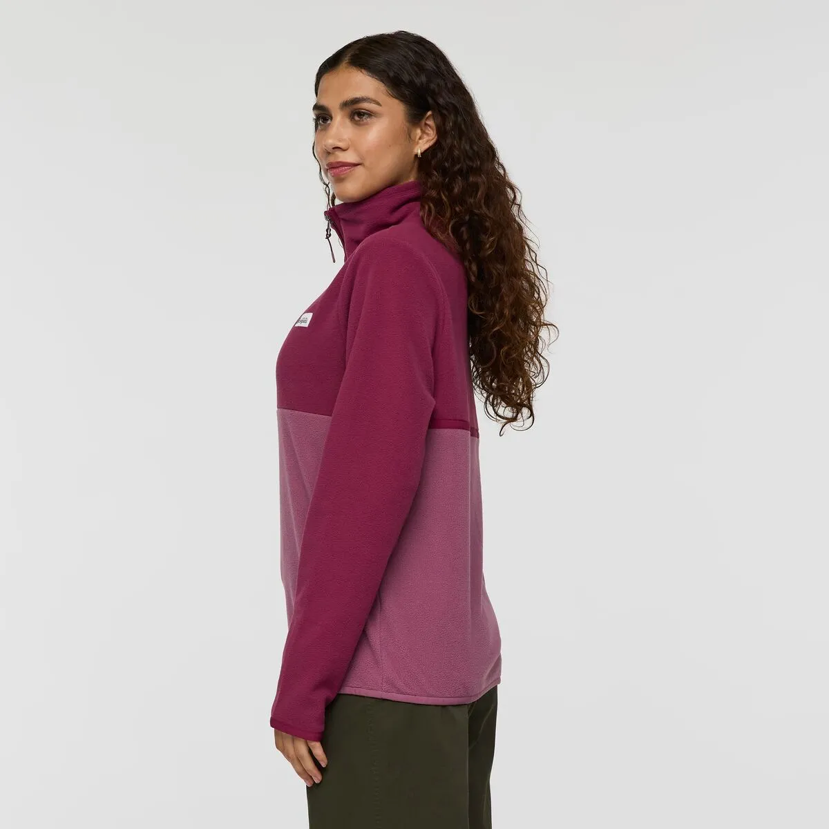 Cotopaxi Amado Fleece Pullover polaire femme Fjord demi-zip