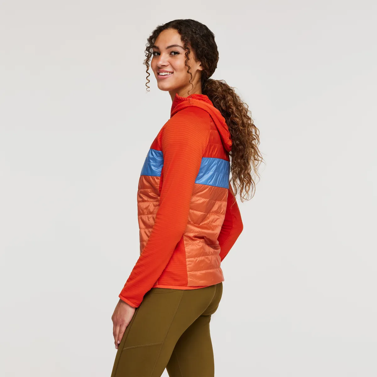 Cotopaxi Capa veste isolante femme Amber/Sunset hybride
