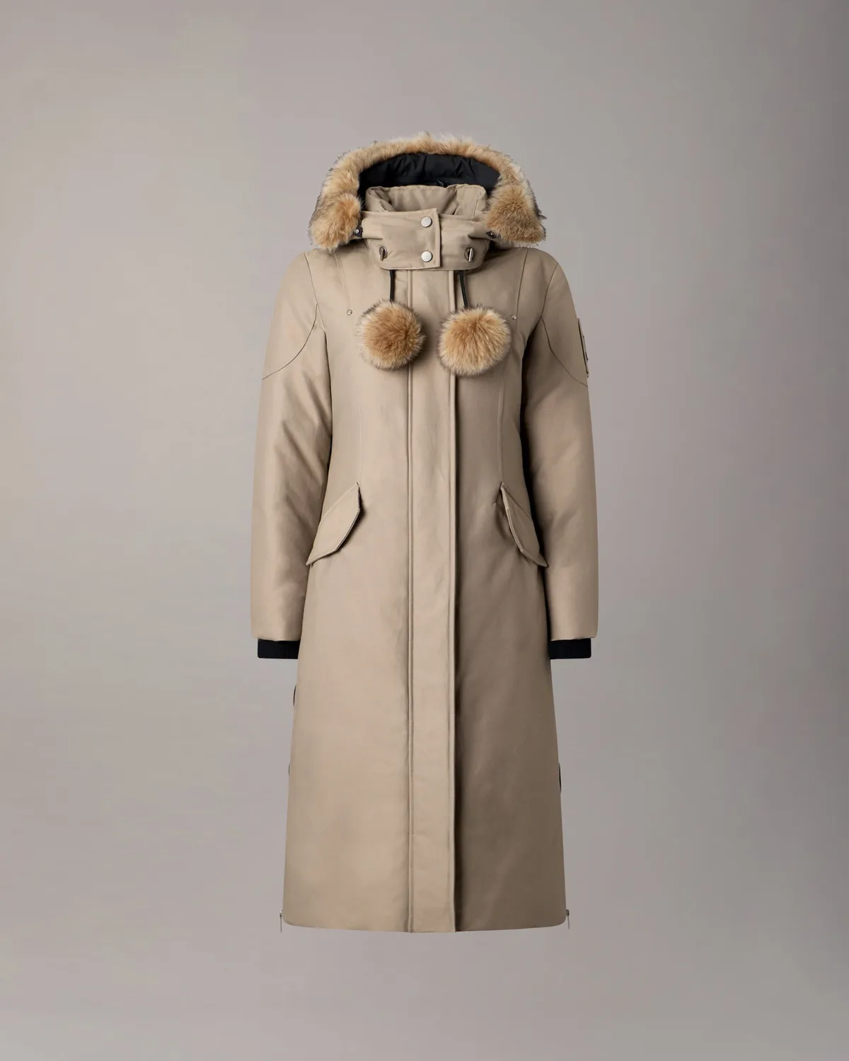 Moose Knuckles Original Stirling Long parka ashen bronze
