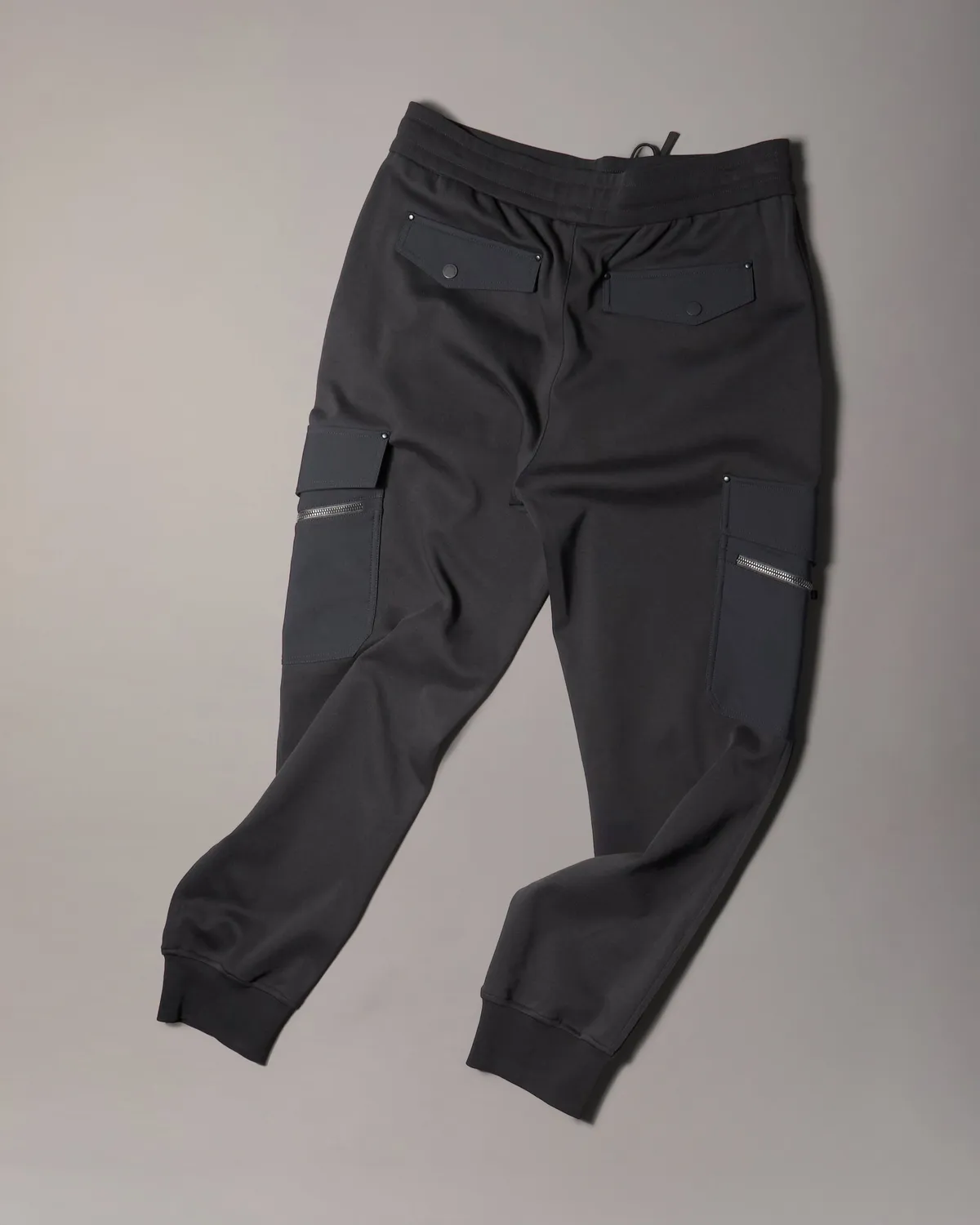 Moose Knuckles Dalon Cargo Joggers pantalon noir poches