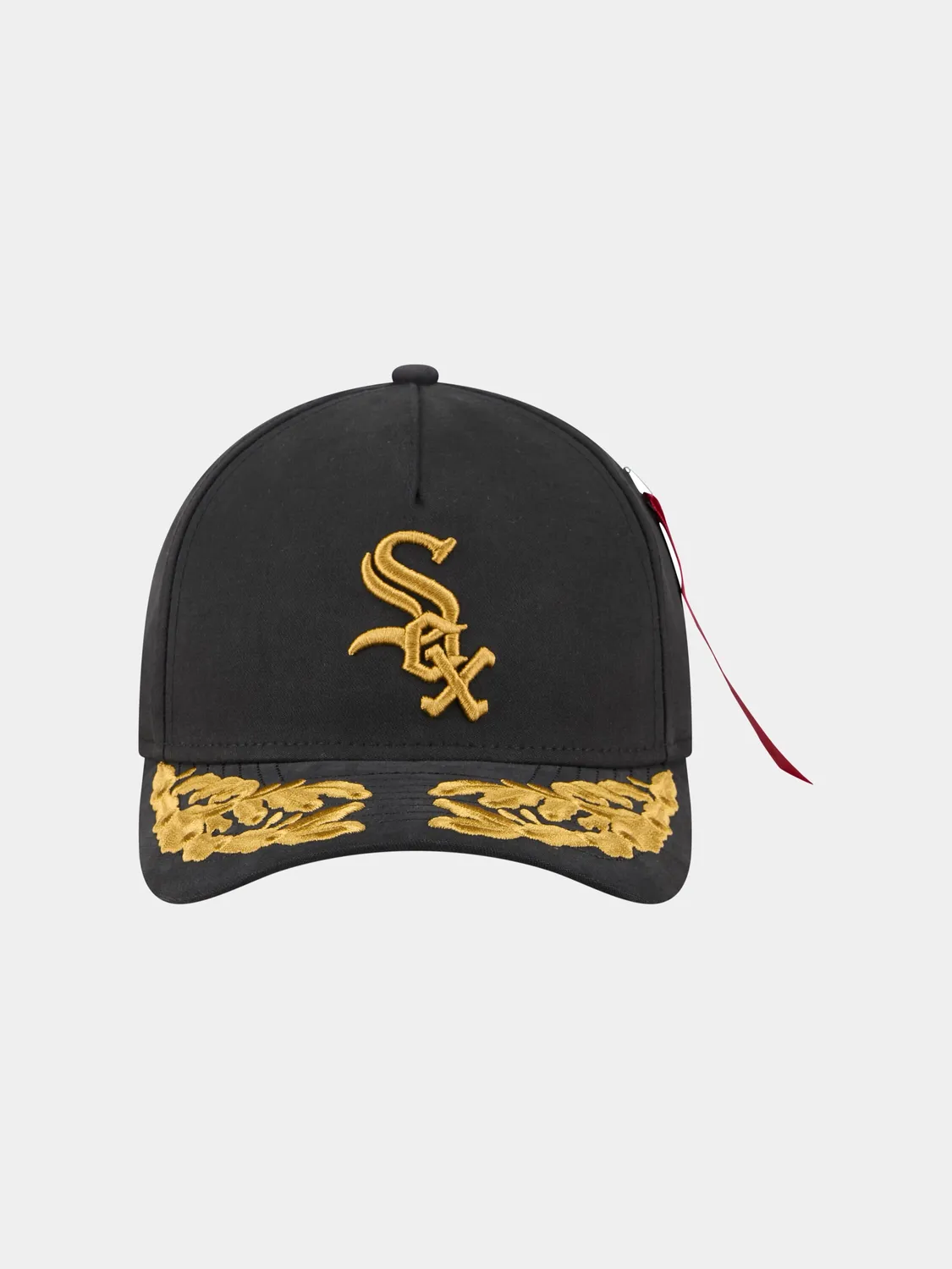 Alpha Industries White Sox casquette noire brodée