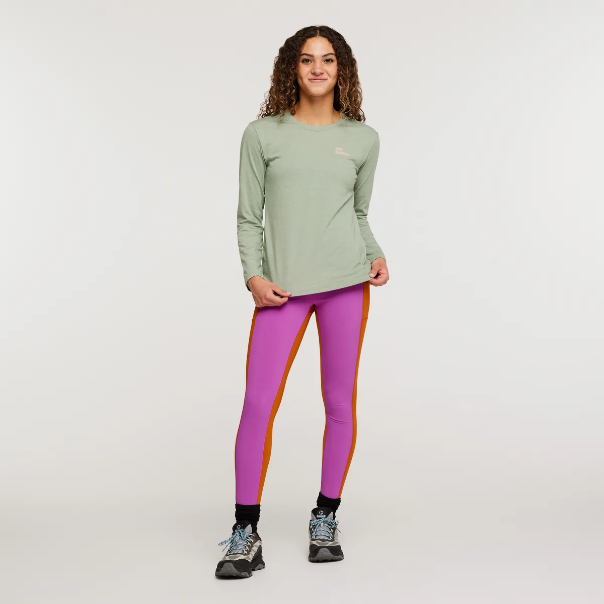 Cotopaxi Cactus Life t-shirt femme Sand manches longues