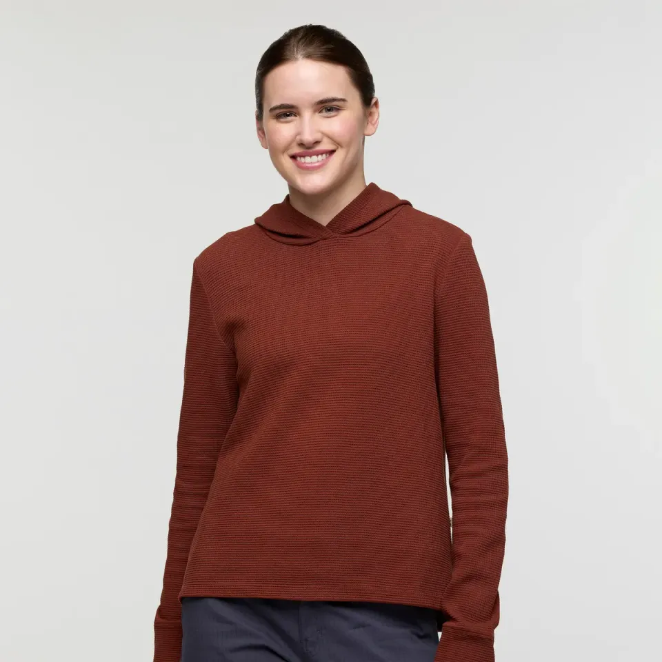 Cotopaxi Atajo hoodie femme Rusty gaufré