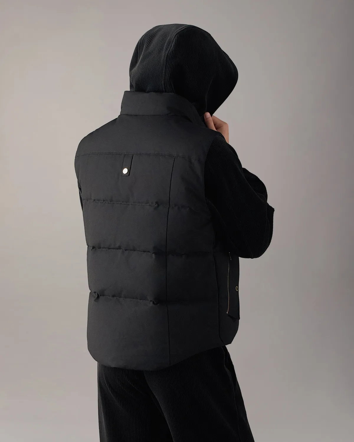 Moose Knuckles Original Gold Series Westmount Down Vest gilet noir