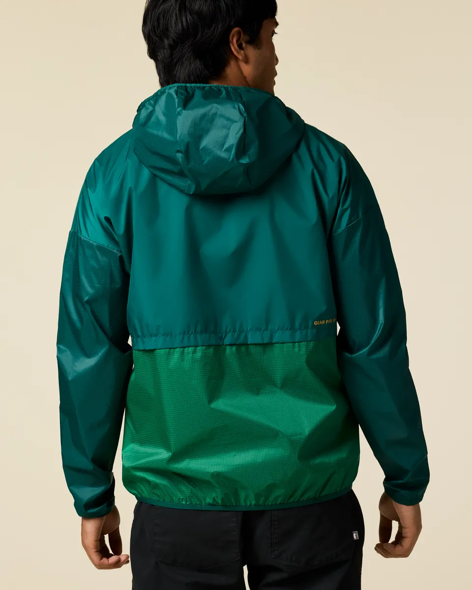 Cotopaxi Teca coupe-vent homme half-zip Storm Clouds