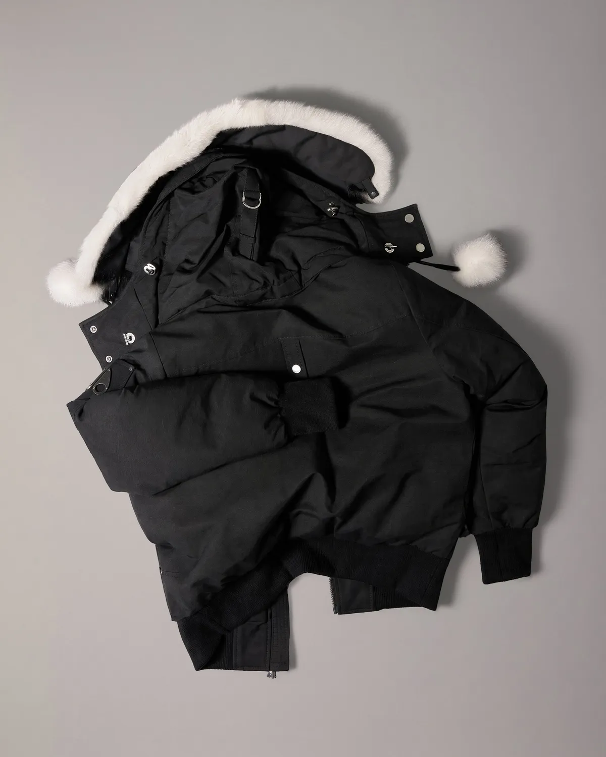Moose Knuckles Debbie blouson bomber noir duvet