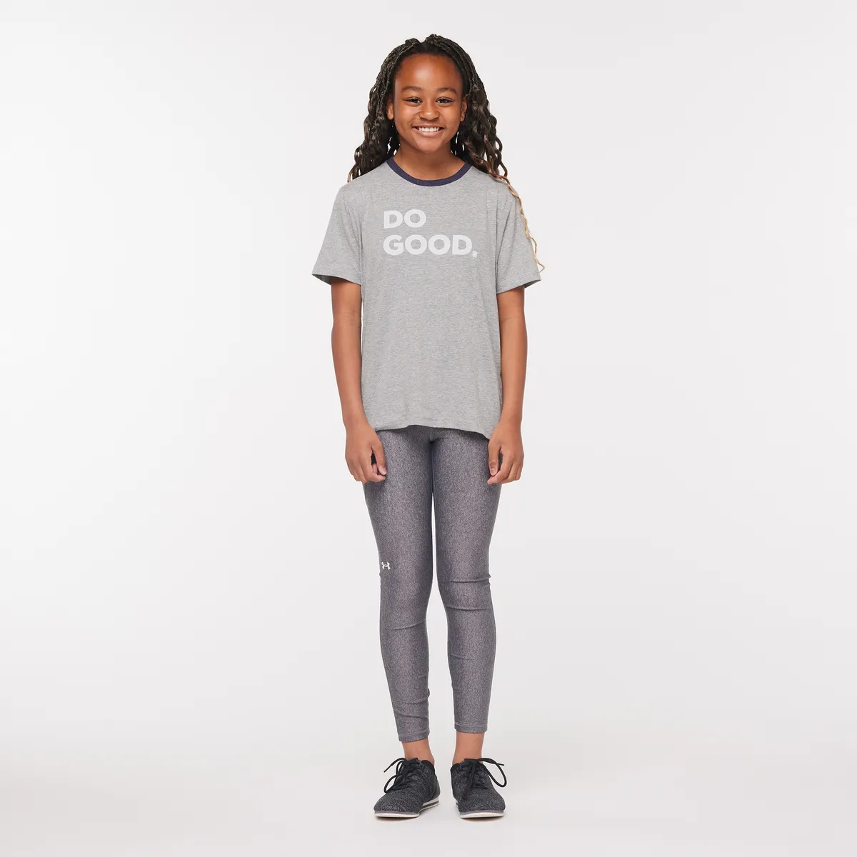 Cotopaxi Do Good T-shirt enfant gris chiné doux