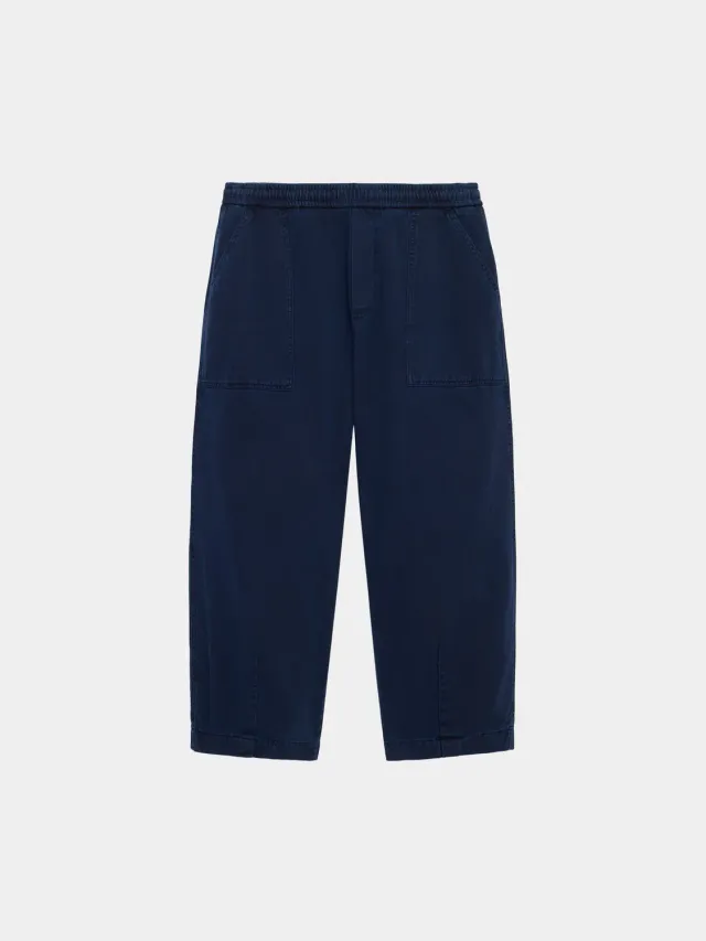 Alpha Industries Oversized Cotton pantalon bleu replica large