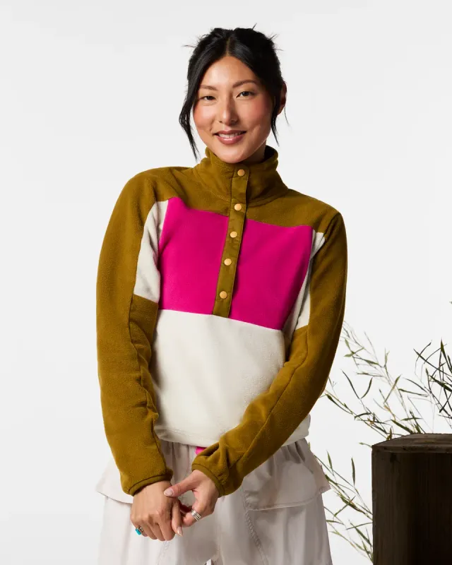 Cotopaxi Encima pull polaire femme boutons recyclé