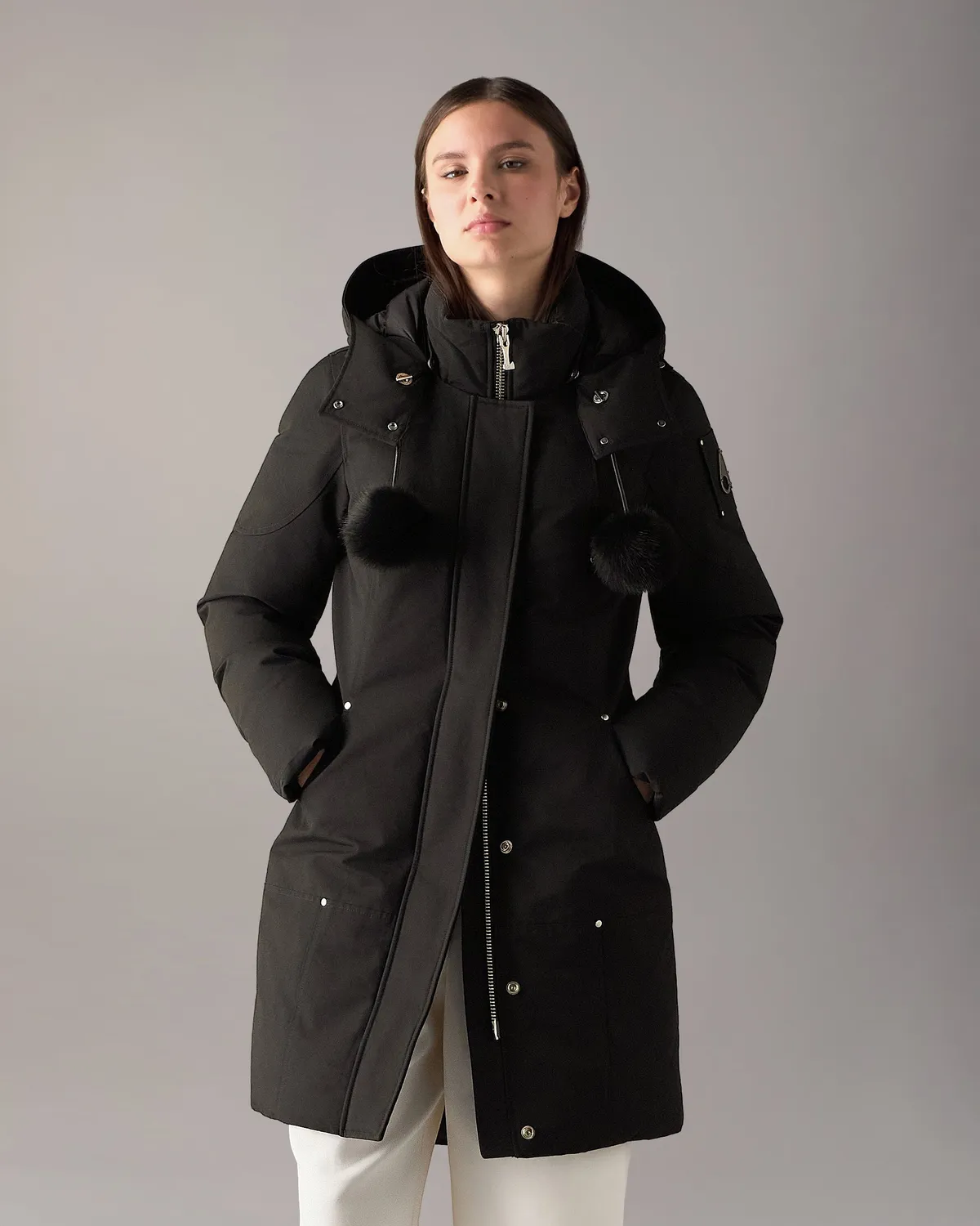 Moose Knuckles Stirling parka duvet ashen-bronze