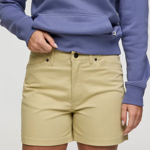 Cotopaxi Ambato short femme grain coton stretch