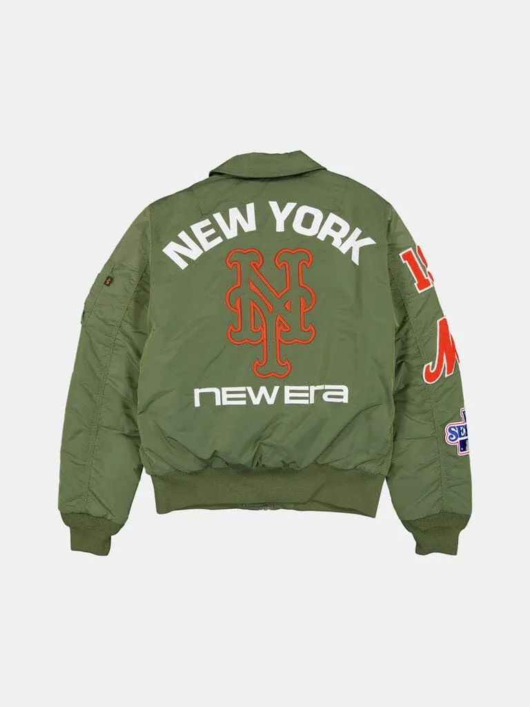 Alpha Industries MA-1 Mets Blouson Vert Nylon