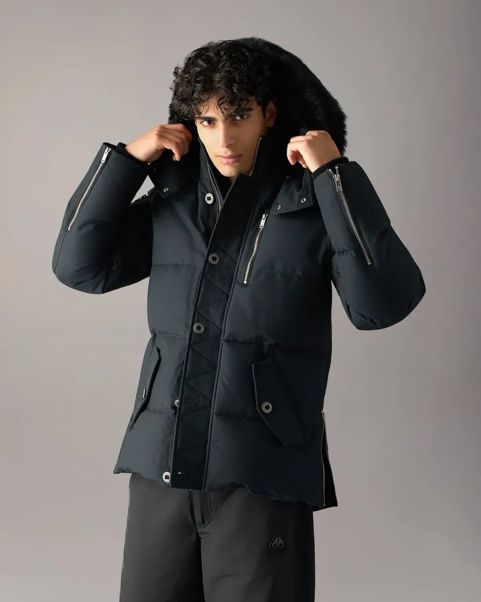Moose Knuckles Original 3Q doudoune Navy grand froid