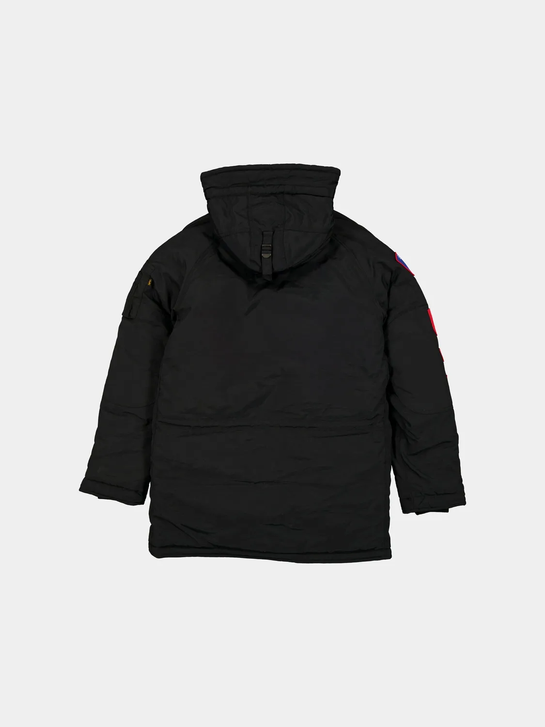 Alpha Industries Buffalo Bills N-3B parka noir hiver extrême