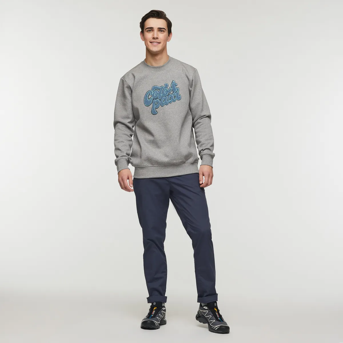 Cotopaxi Coto-Patch Crew sweat homme moss coton bio