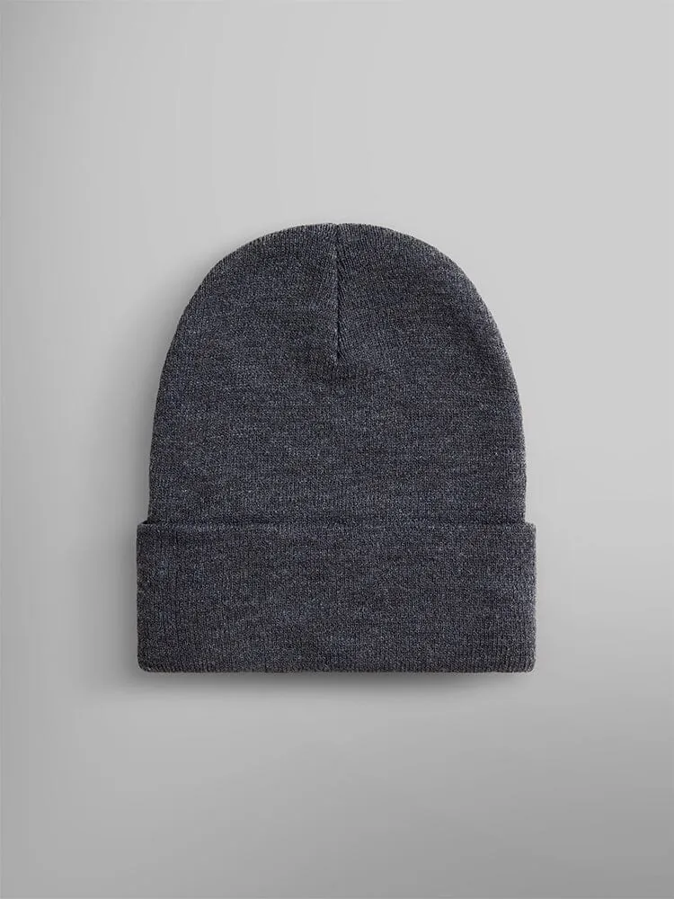 Alpha Industries Essential bonnet noir tricot chaud
