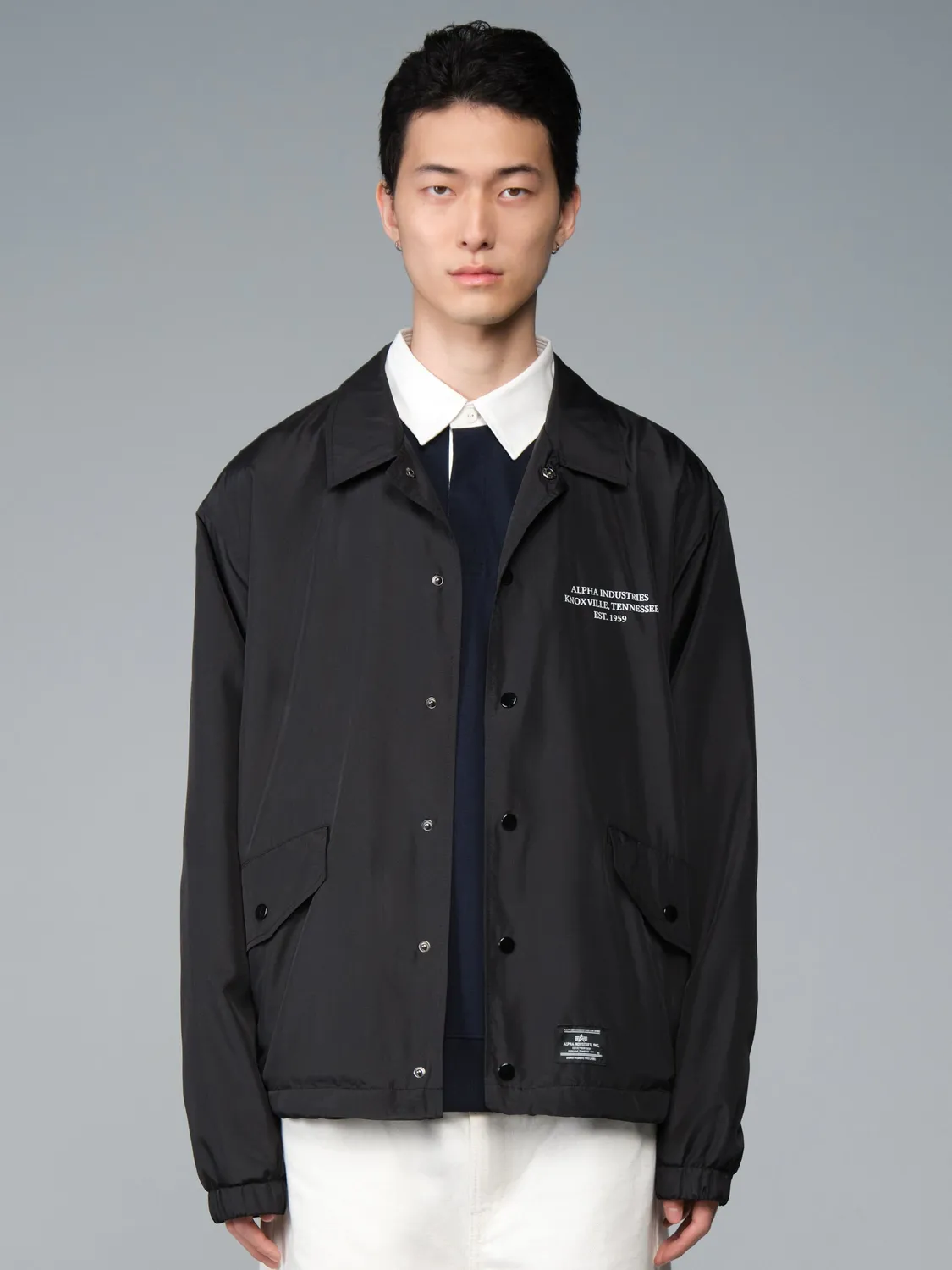 Alpha Industries Hampton Dragon veste coach noir