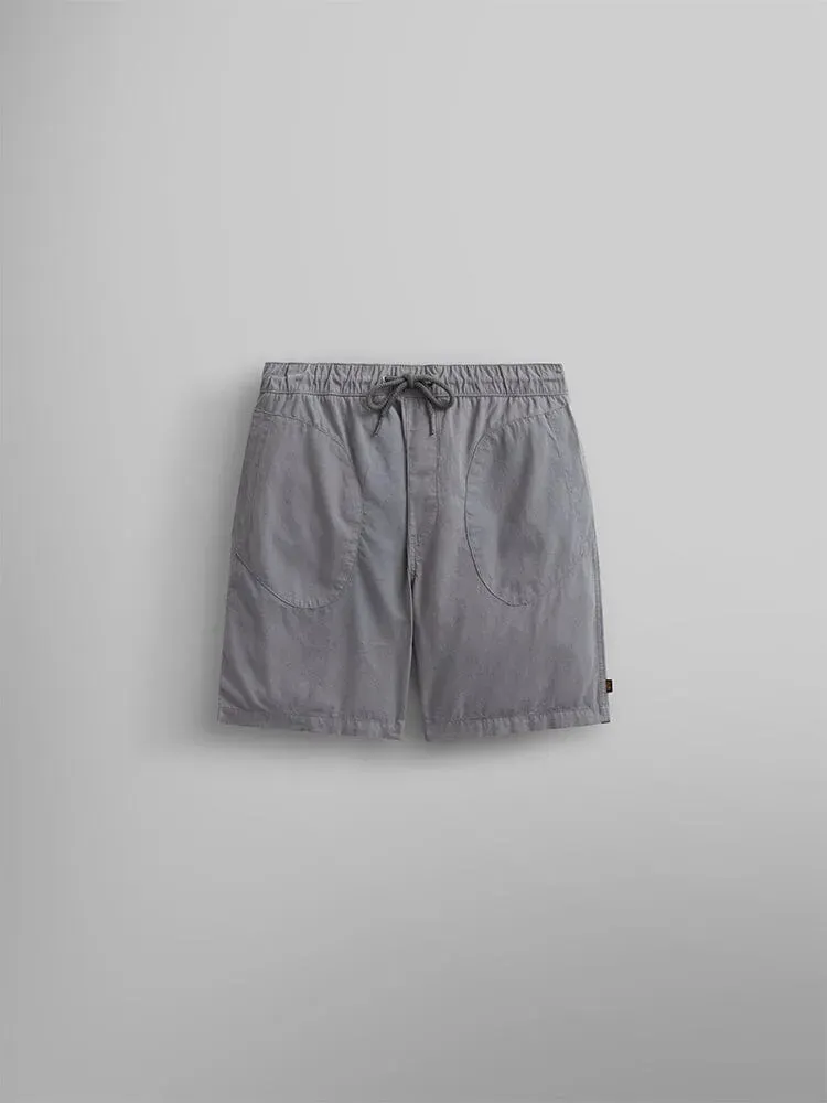Alpha Industries Deck short coton bleu au-dessus genou