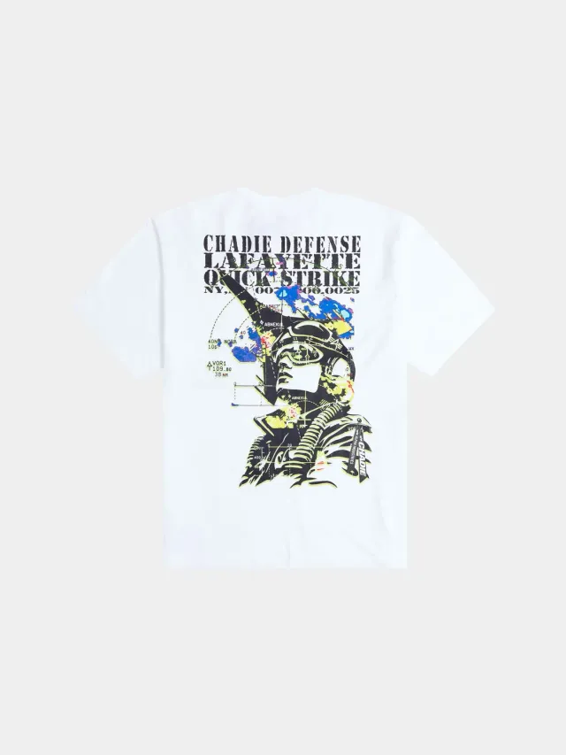 Alpha Industries Chadie Sonar tee blanc coton