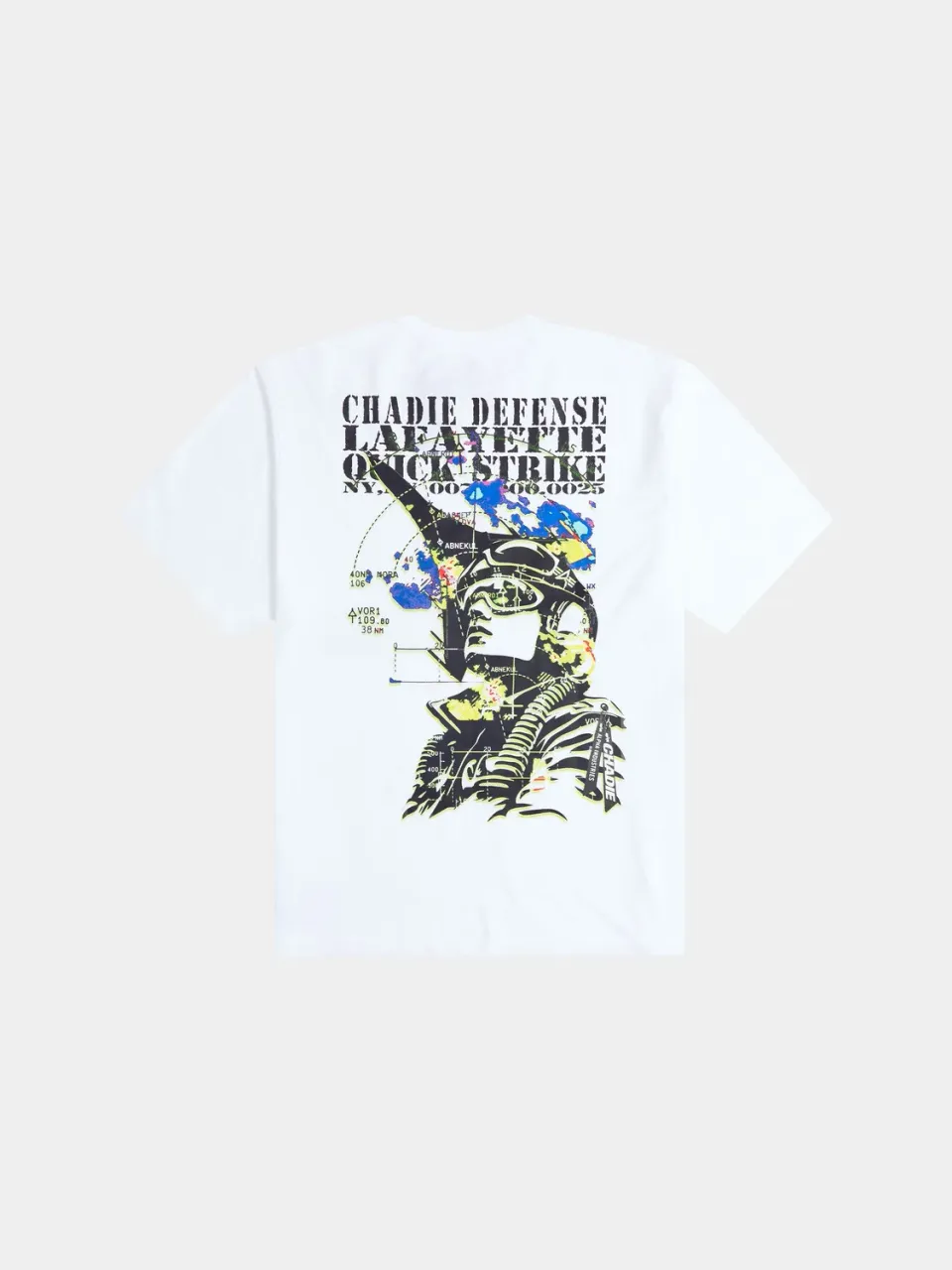 Alpha Industries Chadie Sonar tee blanc coton