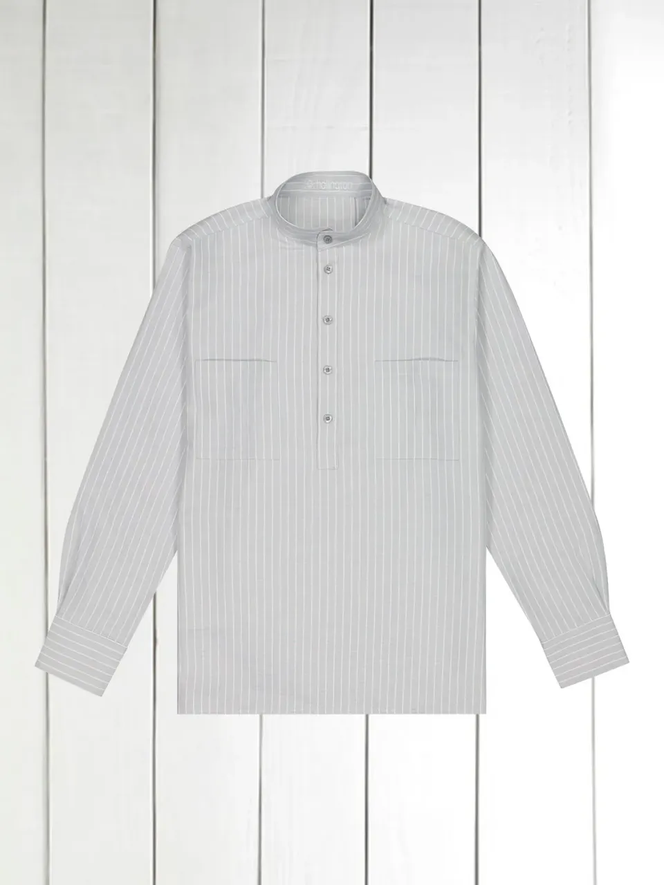 Hollington tennis chemise coton oxford grise 2XL