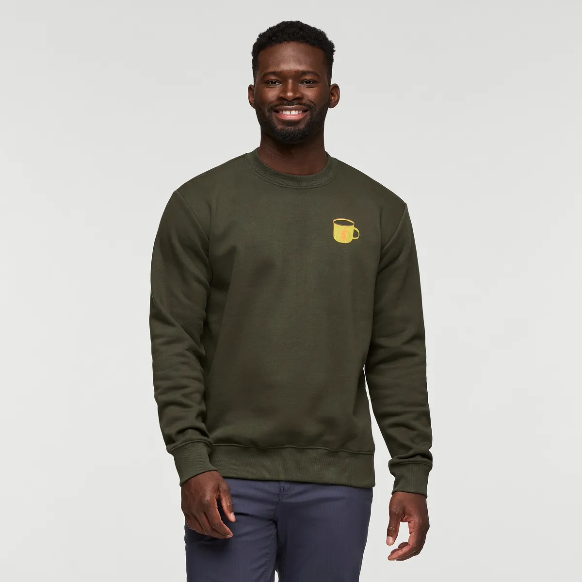 Cotopaxi Morning Brew Crew sweat homme Woods bio