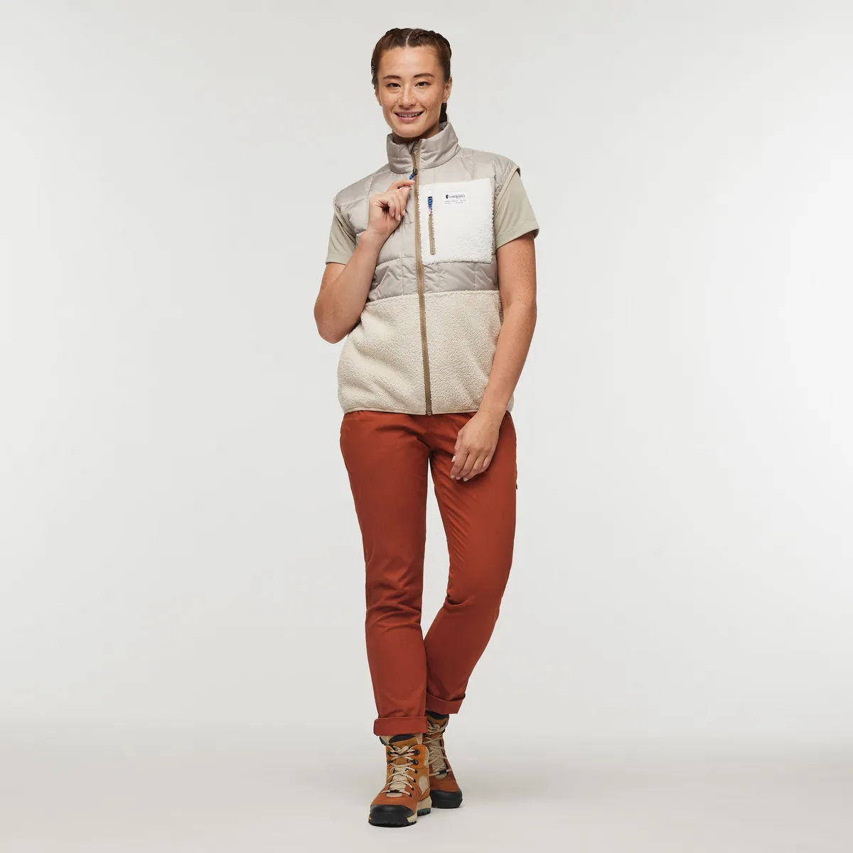 Cotopaxi Trico Hybrid gilet femme Oatmeal chaud