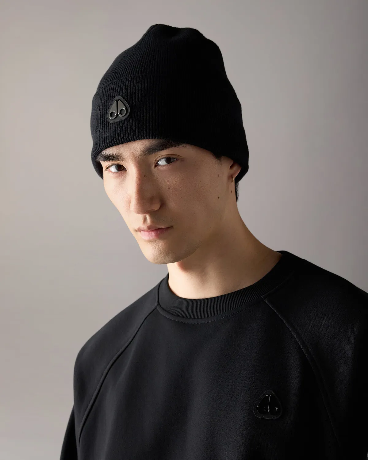 Moose Knuckles Frost bonnet coton-laine nightfall