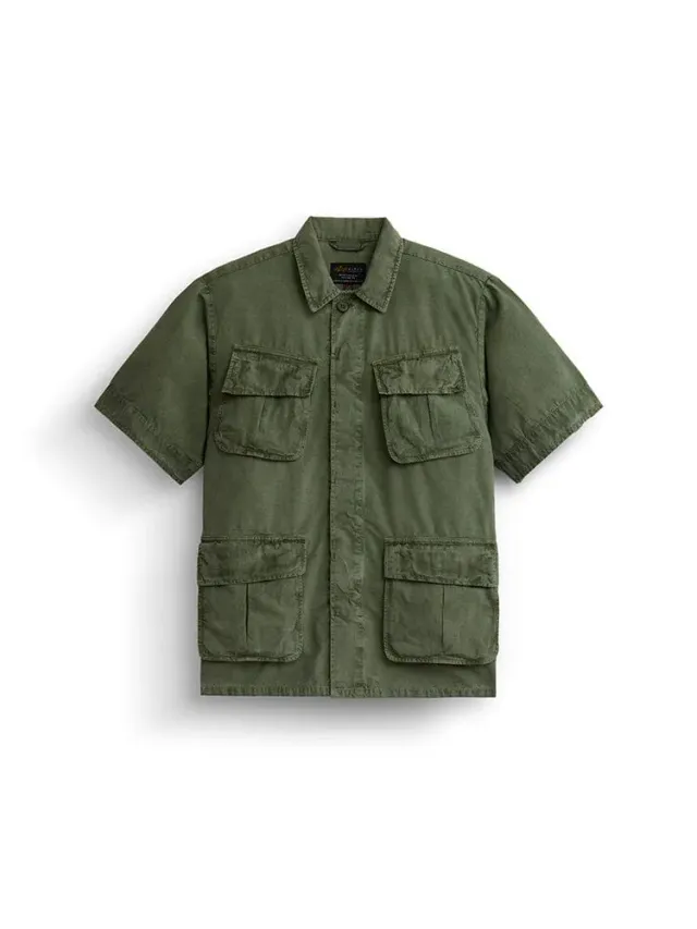 Alpha Industries Fatigue surchemise OG-107 Green ripstop coton