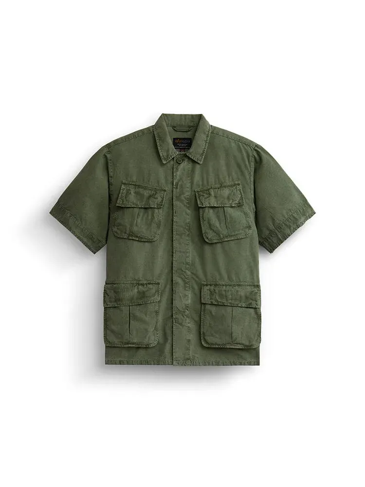 Alpha Industries Fatigue surchemise OG-107 Green ripstop coton