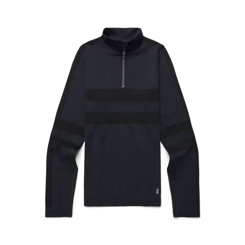 Cotopaxi Debajo pull quarter-zip femme nylon recyclé noir