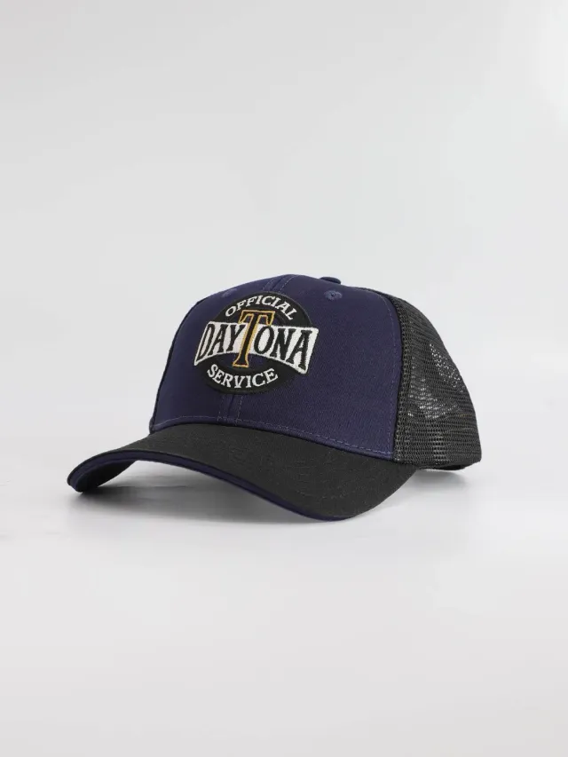 Daytona Alton casquette trucker Navy Blue unique