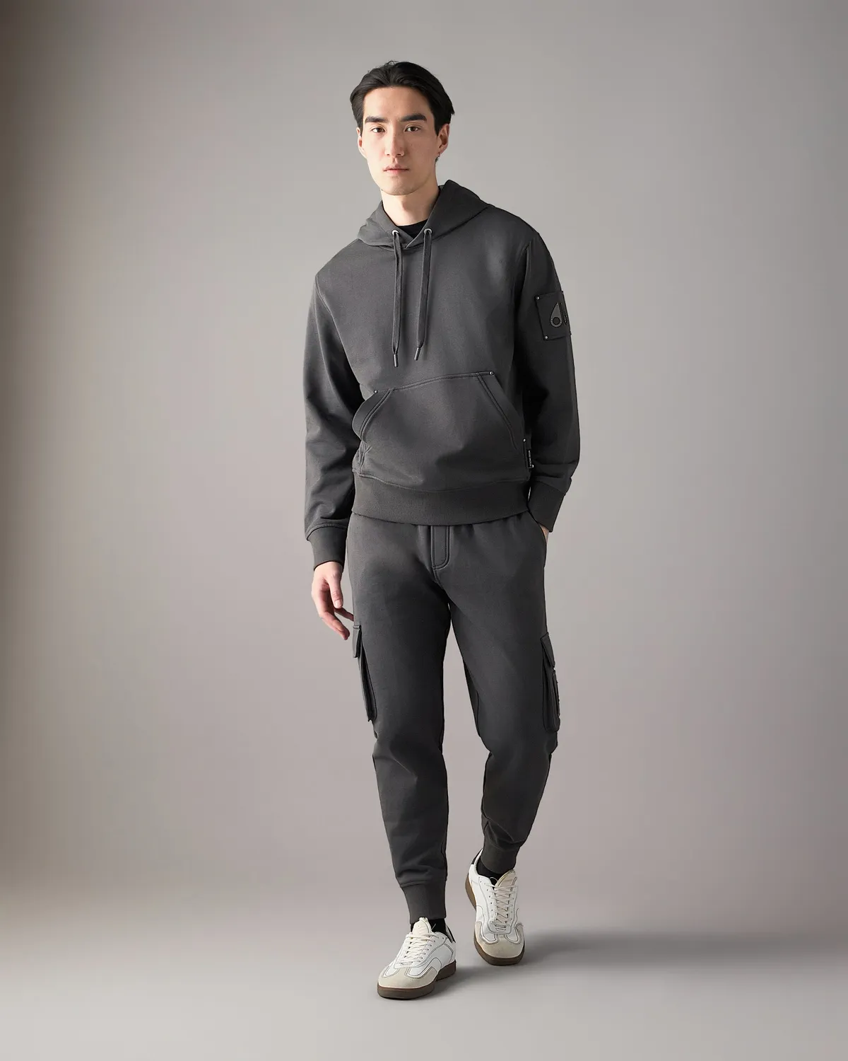 Moose Knuckles Hartsfield cargo jogger Cement poches