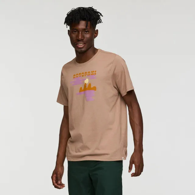 Cotopaxi Sunrise Lake T-shirt homme coton bio Reishi